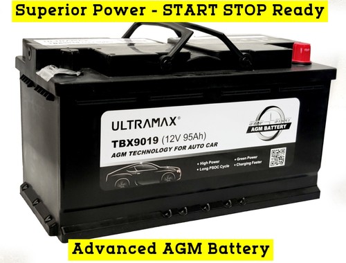 Batteria auto ultramax stop - auto,