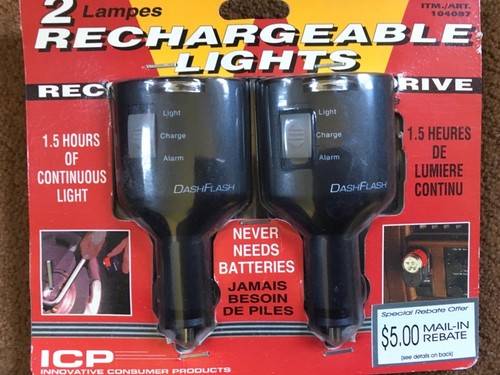 Rechargeable lights with - 2,