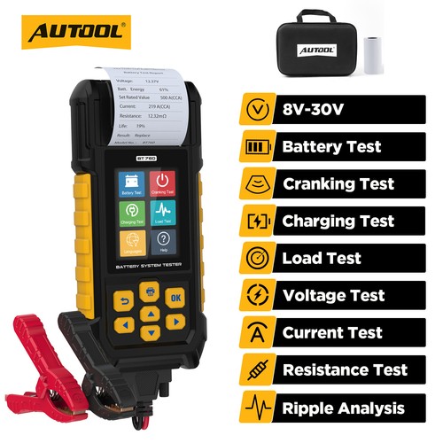Car battery tester 12v 24v - car,