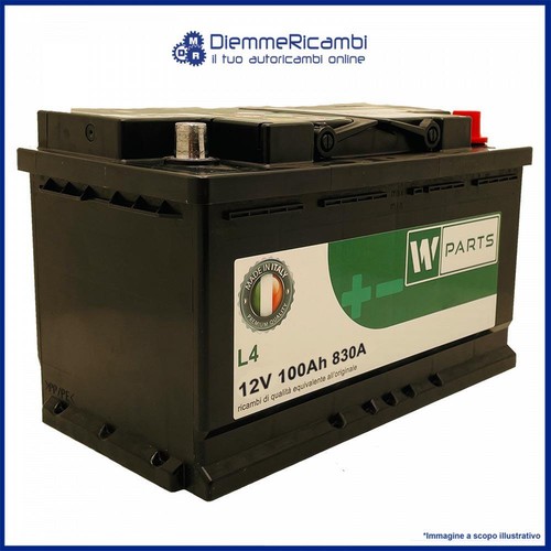 Batteria auto 100 830a - batteria, ah