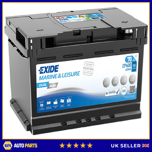 Batteria auto ep500 exide - ep500,