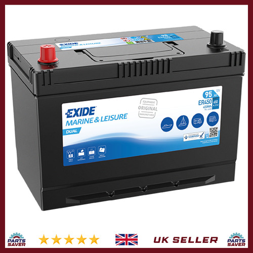 Batteria auto er450 exide - batteria,