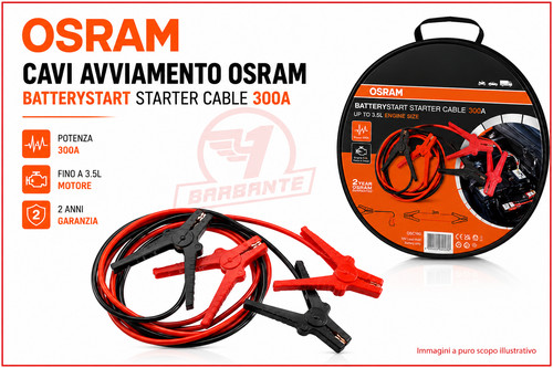 Osram startercable 300a cavi - osram,