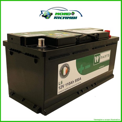 Batteria auto camion 110 - 110, ah