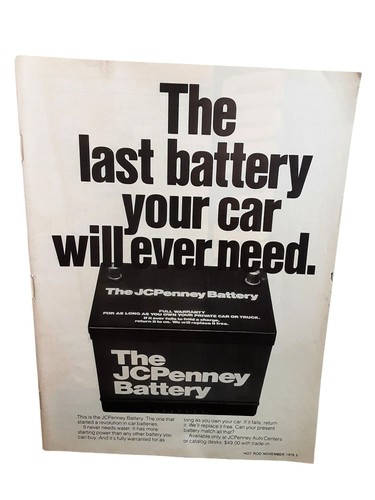 Jcpenney 1976 batteria auto - jcpenney,